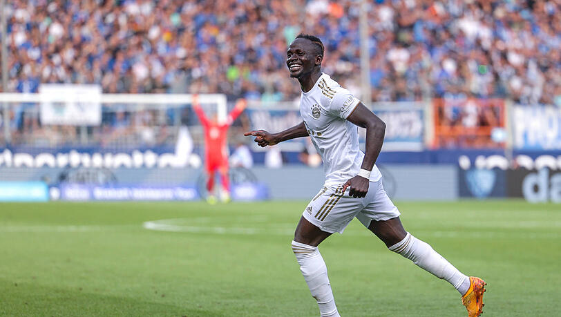 Sadio Mané hat sich beim FC Bayern früh zurechtgefunden.