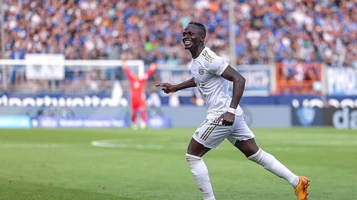 Sadio Mané hat sich beim FC Bayern früh zurechtgefunden.