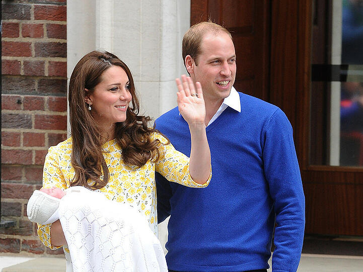 Prinzessin Charlotte erblickte am 2. Mai das Licht der Welt. Am 5. Juni wird sie getauft.