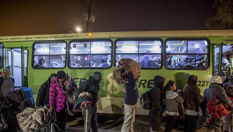 Die meisten Migranten, die an der Grenze zwischen den USA und Mexiko ankommen, stammen aus Mittelamerika. Derzeit halten sich Tausende von ihnen in der Grenzstadt Tijuana auf. Die meisten Migranten, die an der Grenze zwischen den USA und Mexiko ankommen, stammen aus Mittelamerika. Derzeit halten sich Tausende von ihnen in der Grenzstadt Tijuana auf.