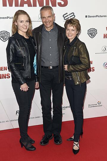 Dr. Michael Möller (Direktor des Staatlichen Hofbräuhauses) und Frau Irmgard und Tochter Stefanie