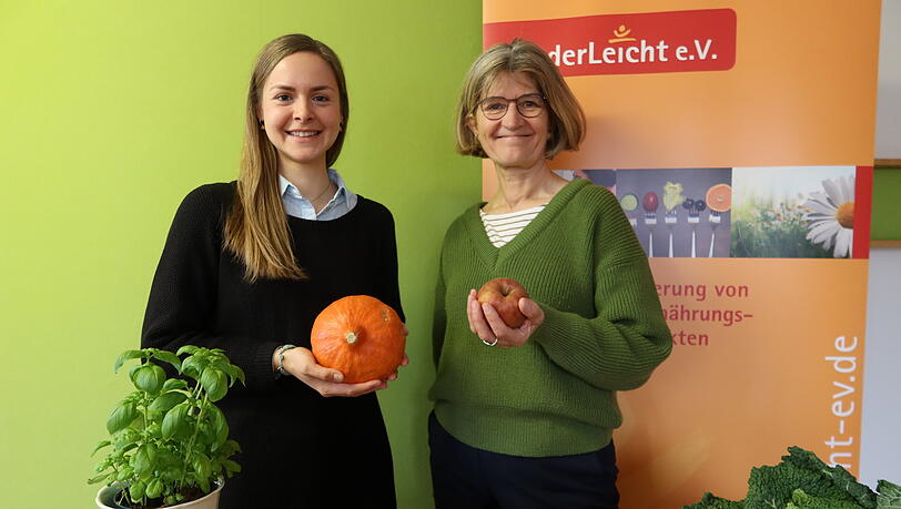 Nina Helleberg und Agnes Streber vom engagierten Verein "KinderLeicht e.V.". Nina Helleberg und Agnes Streber vom engagierten Verein "KinderLeicht e.V.".