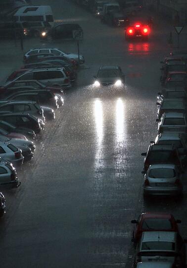 Unwetter, Gewitter, Sturm und Hagel über Deutschland: Die Bilder vom Hitze-Gewitter in der Nacht zum Freitag