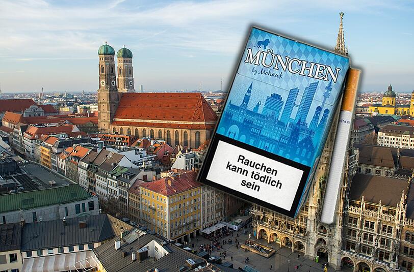 Ein Zigarettenhersteller wirbt mit dem Namen und der Silhouette Münchens. Ist das rechtens?