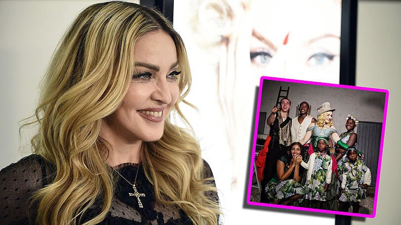 Madonna hat sechs Kinder.