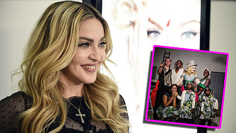 Madonna hat sechs Kinder.