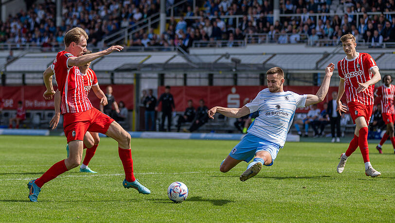 Warf sich in jeden Ball: Löwen-Verteidiger Niklas Lang.