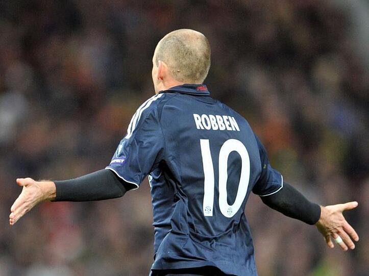 Das Tor zum Halbfinale: Arjen Robben