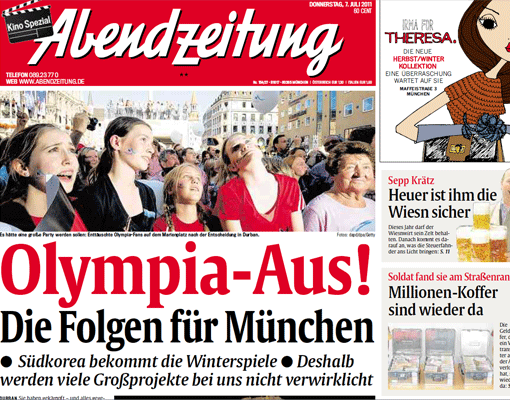 Jahres-Rückblick: Rückblick: Das Jahr 2011 in AZ-Schlagzeilen - München - Abendzeitung München