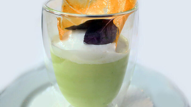 2. Gang: Avocado-Kaltschale.