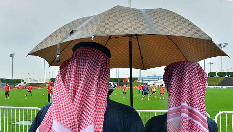 Tag 7 beim Trainingslager in Doha. Die Bilder!