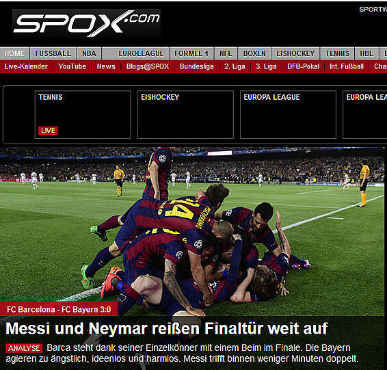 Die internationalen Pressestimmen 3:0-Niederlage gegen Barca.