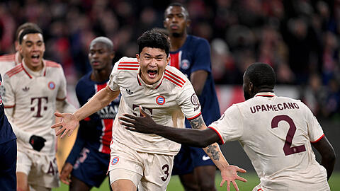 Traf für den FC Bayern zum 1:0: Innenverteidiger Min-jae Kim.