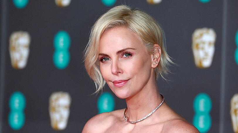 Charlize Theron bei einem Auftritt in London