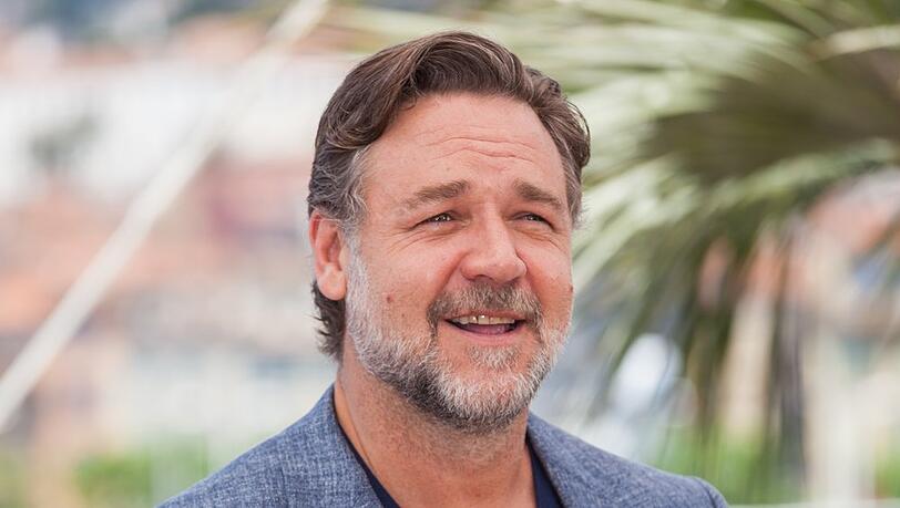 Russell Crowe ließ es sich in Deutschland gut gehen.