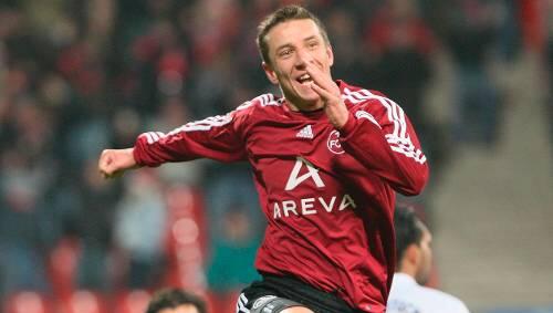 Völlig losgelöst: Marek Mintal feiert sein Comeback mit zwei Treffern gegen Rostock. Völlig losgelöst: Marek Mintal feiert sein Comeback mit zwei Treffern gegen Rostock.