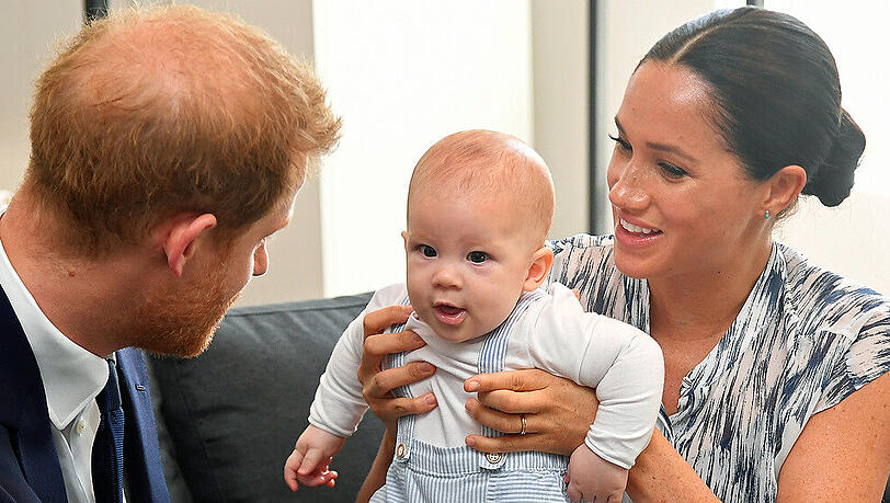 Prinz Harry und Herzogin Meghan haben mit Archie ihr erstes Weihnachtsfest zu dritt gefeiert