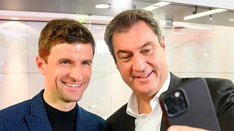 Thomas Müller wurde im Herbst 2022 mit dem Bayerischen Sportpreis geehrt