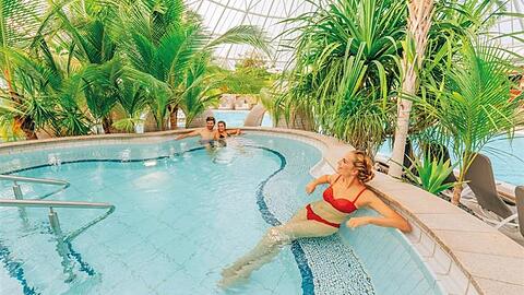 Die Therme Erding ist nach eigenen Angaben die gr&ouml;&szlig;te der Welt.