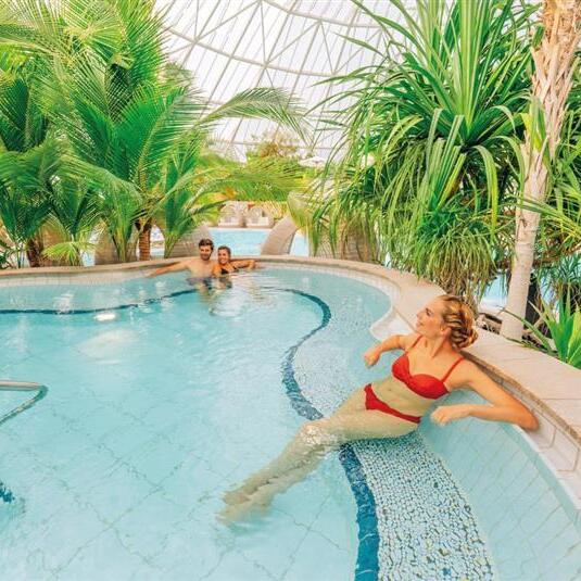 Die Therme Erding ist nach eigenen Angaben die gr&ouml;&szlig;te der Welt.