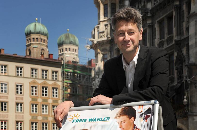 Michael Piazolo: Wahlkampf mit dem Volksbegehren.