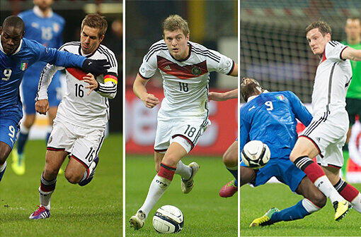 Sechsmal die Note 4 und einmal die 5. So sah AZ-Sportredakteur Patrick Strasser die Leistung der DFB-Elf!