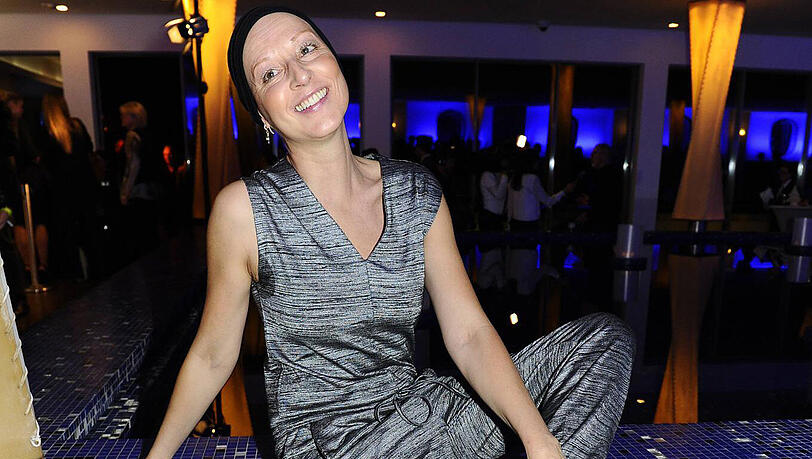 Lässt sich nicht unterkriegen: Hendrikje Fitz beim Adventsdinner im Bayerischen Hof. Lässt sich nicht unterkriegen: Hendrikje Fitz beim Adventsdinner im Bayerischen Hof.