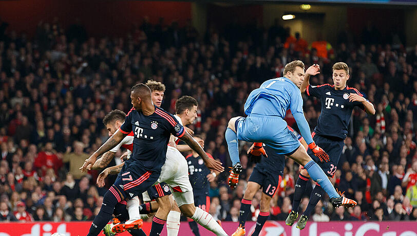 Arsenal London und der FC Bayern: zuletzt trafen die beiden Teams in der Vorrunde der Champions League-Saison 2015/16 aufeinander. Arsenal London und der FC Bayern: zuletzt trafen die beiden Teams in der Vorrunde der Champions League-Saison 2015/16 aufeinander.