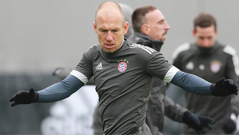 In seiner letzten Saison beim FC Bayern: Arjen Robben. In seiner letzten Saison beim FC Bayern: Arjen Robben.