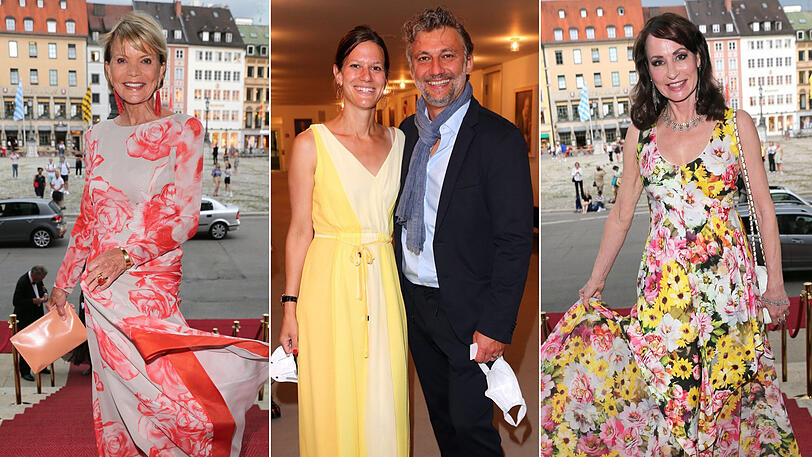 Für einen Besuch der Münchner Oper können sich die Promis mal wieder rausputzen.