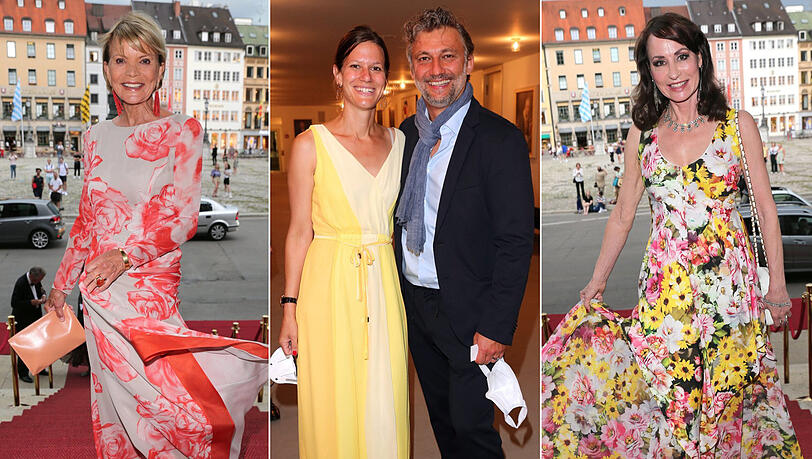 Für einen Besuch der Münchner Oper können sich die Promis mal wieder rausputzen.