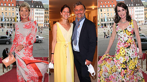 Für einen Besuch der Münchner Oper können sich die Promis mal wieder rausputzen.