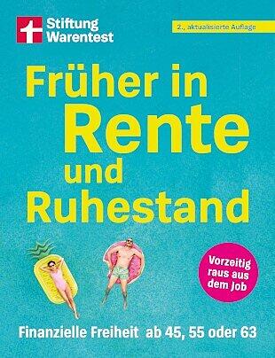 Matthias Kowalski: Fr&uuml;her in Rente und Ruhestand. Finanzielle Freiheit ab 45, 55 oder 63. Herausgegeben von der Stiftung Warentest. Zweite, aktualisierte Auflage, 160 Seiten, 22,90 Euro