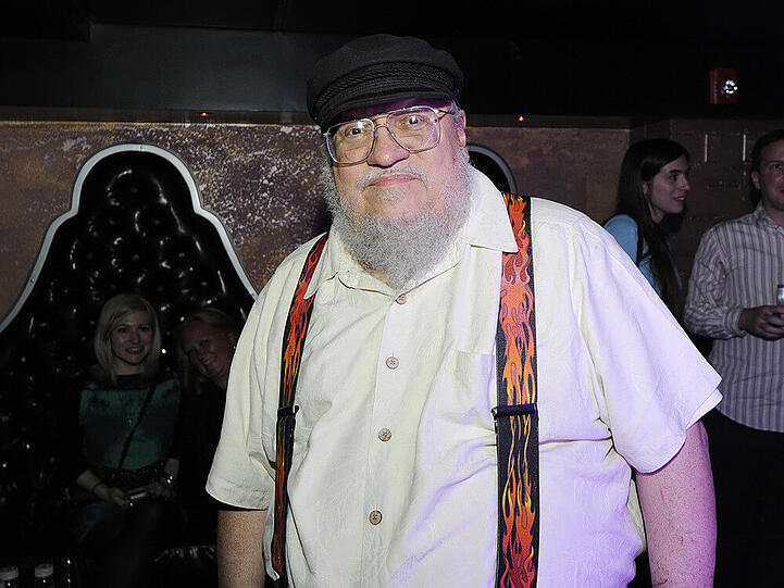 Aufgrund seines unverkennbaren Looks wird George R. R. Martin ständig erkannt
