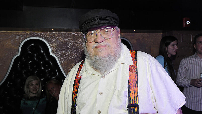 Aufgrund seines unverkennbaren Looks wird George R. R. Martin ständig erkannt Aufgrund seines unverkennbaren Looks wird George R. R. Martin ständig erkannt