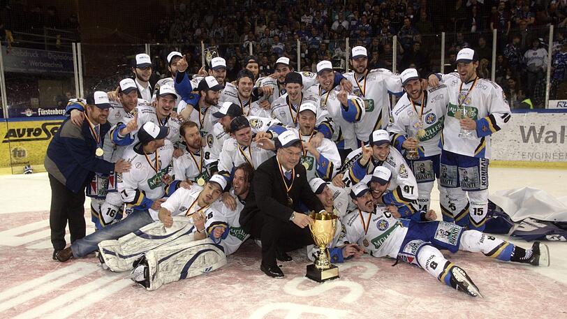 "München hat immer einen Platz in meinem Herzen": Mit dem EHC gewann Cortina 2010 die Meisterschaft in der 2. Liga.