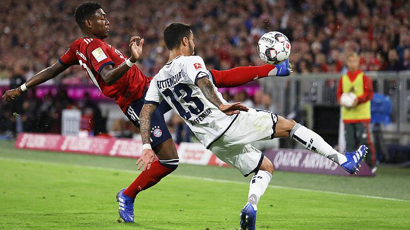 DAVID ALABA, NOTE 2: Wurde nach seiner Knieprellung rechtzeitig fit und rannte die linke Seite ohne Unterbrechung rauf und unter. Gutes Zusammenspiel mit Kumpel Ribéry.