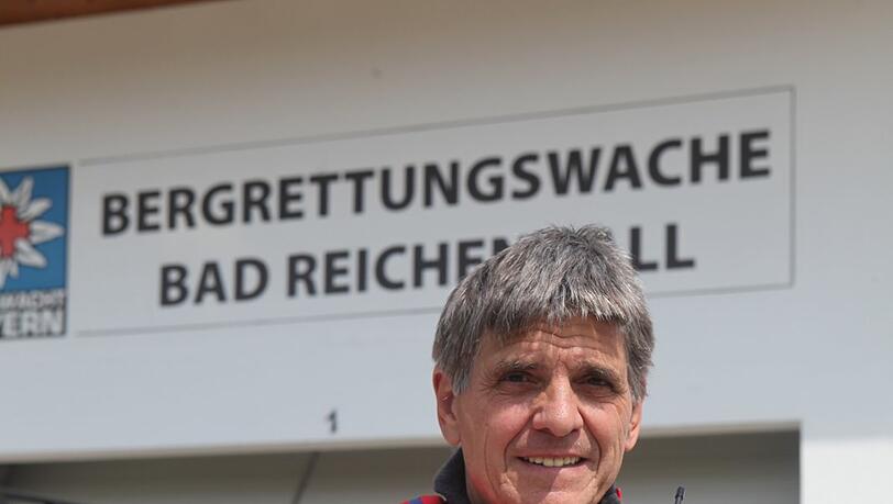 Regionalleiter der Bergwacht Chiemgau und im Berchtesgadener Land: Klaus Burger.