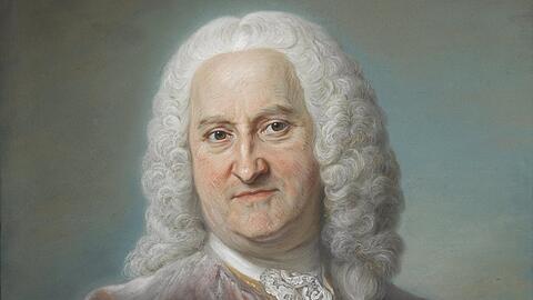 Maurice Quentin de La Tour hat den Finanzmann Jean-Baptiste Philippe im Jahr 1748 in Pastell wiedergegeben.