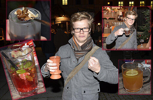 AZ-Reporter Tim Wessling hat sich durch die Münchner Weihnachtsmärkte getrunken und dabei kaum einen Drink ausgelassen.
Die Ergebnisse seiner Schlürftour in der Bilderstrecke zum Duchklicken.
