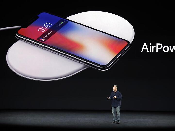 Präsentation der geplanten Ladematte AirPower 2017 im Steve Jobs Theater in Cupertino. Nun hat Apple den Marktstart des Geräts abgesagt.