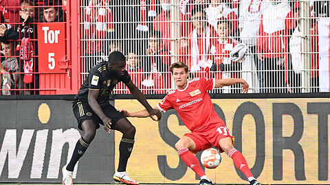Zeigte nach seiner Einwechslung gegen Union Berlin eine starke Leistung: Dayot Upamecano.