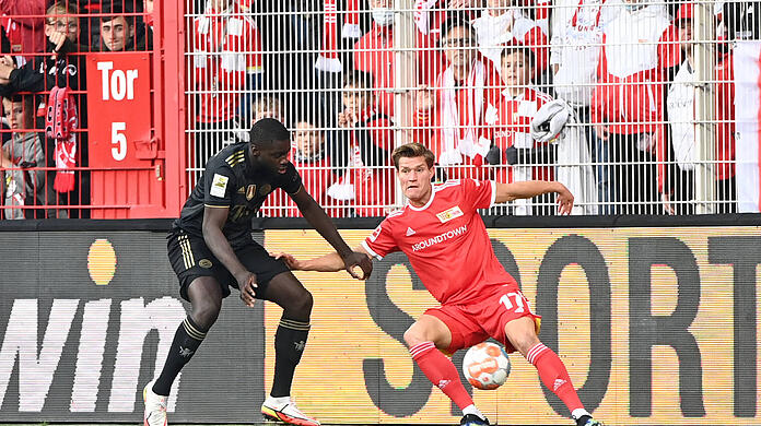 Zeigte nach seiner Einwechslung gegen Union Berlin eine starke Leistung: Dayot Upamecano.
