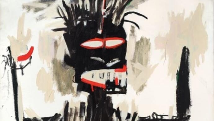 Ebenfalls zu verkaufen: ein Selbstporträt des Künstlers Jean-Michel Basquiat.