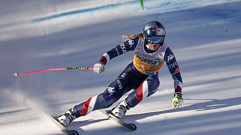 Will im Alter von 40 Jahren wieder um Medaillen fahren: Ski-Rückkehrerin Lindsey Vonn.