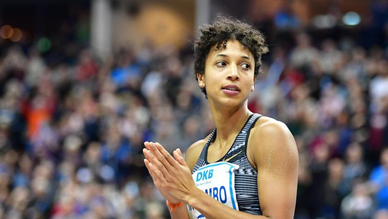Malaika Mihambo gehört zu den prominentesten Teilnehmer der 120. deutschen Leichtathletik-Meisterschaften. Malaika Mihambo gehört zu den prominentesten Teilnehmer der 120. deutschen Leichtathletik-Meisterschaften.
