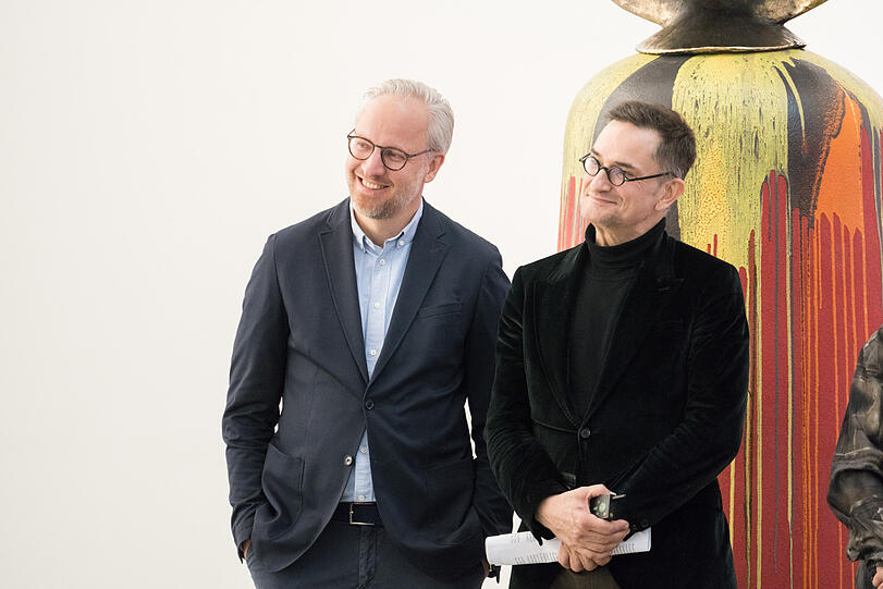 Dr. Oliver Kase und Miro Craemer