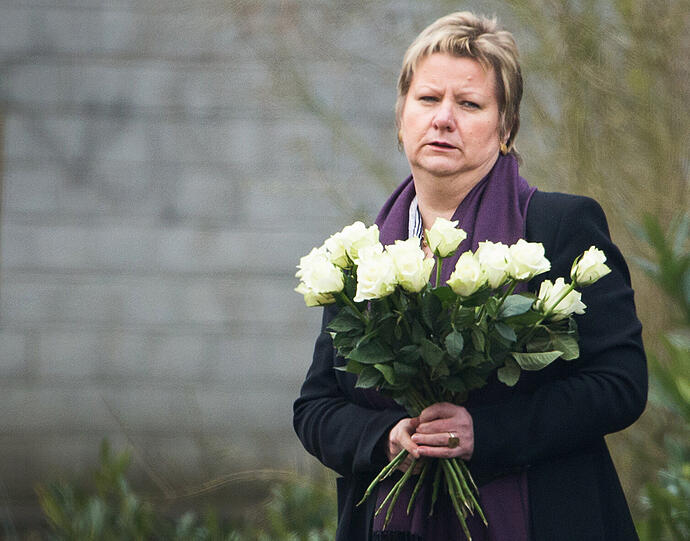 Nach dem Absturz der Germanwings-Maschine in Frankreich: Schüler trauern in Haltern um ihre toten Freunde