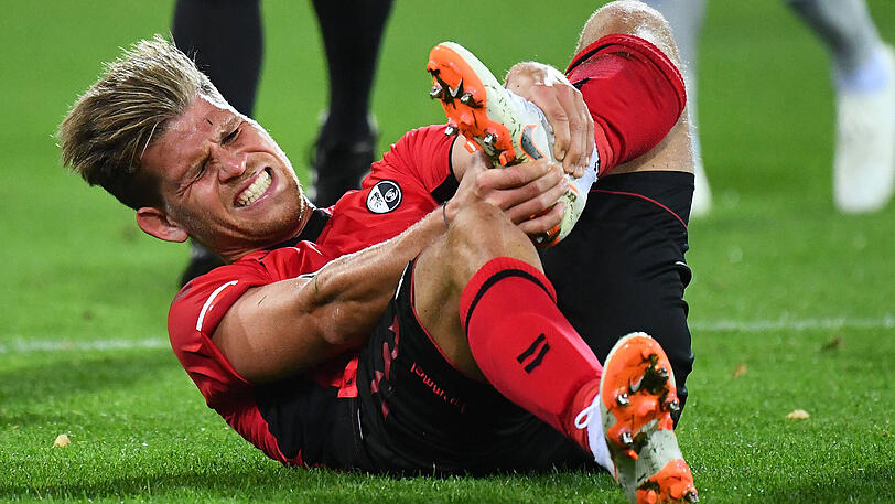 Florian Niederlechner, Jahrgang 1990, seit 2017 beim SC Freiburg, davor u.a. Mainz 05, von 2002 bis 2006 beim TSV 1860.