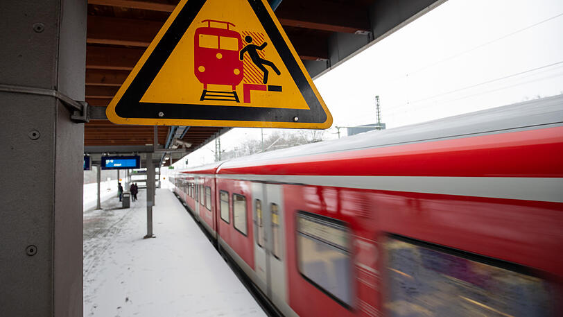 Der S-Bahnhof Frankenstadion in Nürnberg: Hier ereignete sich das tragische Unglück.
